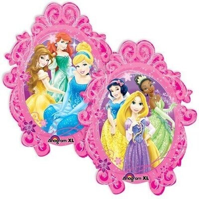 Foil Balloon-Supershape-Disney Princesses Double Sided Cameo