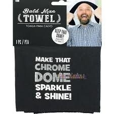 Novelty Cloth - Bald Man
