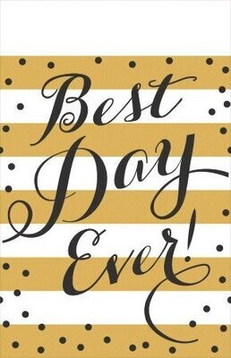 Tablecover-Best Day Ever-54&#39;&#39;x102&#39;&#39;-Plastic- Discontinued