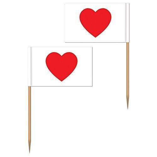 Heart Picks-2.5in-50pk