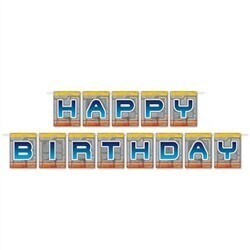 Banner-Space Happy Birthday