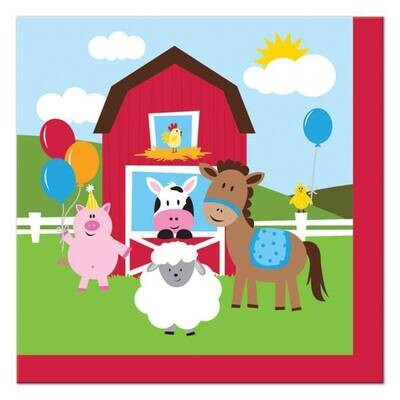 Luncheon Napkins-Farmhouse Fun-16pk-2ply