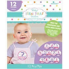 Stickers Month By Month - Girl