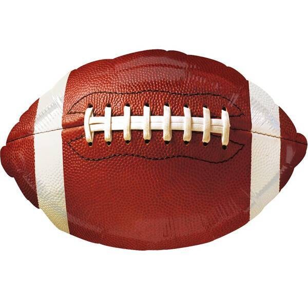 Foil Balloon - Football 12x17&quot;