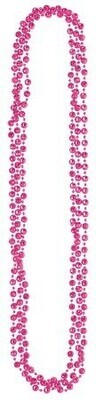 Bead Necklace Pink (3pk)