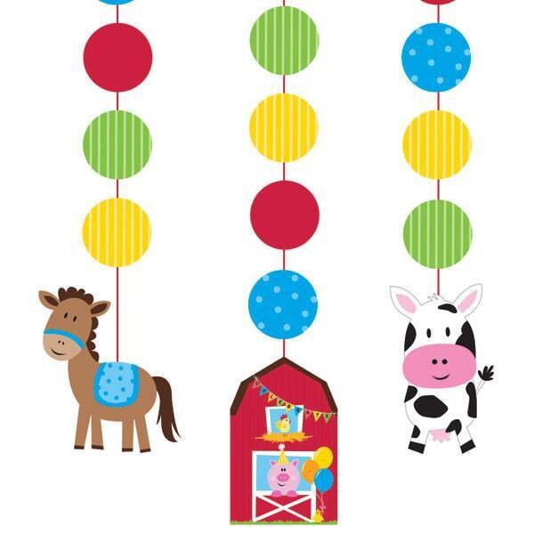 Hanging Cutouts -Farmhouse Fun-36&#39;&#39;-3 hangings