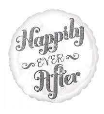 Foil Balloon - Happily Ever After - 17&quot;