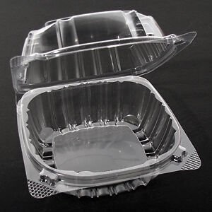 Plastic Container 6&quot;x6&quot;x2&quot;