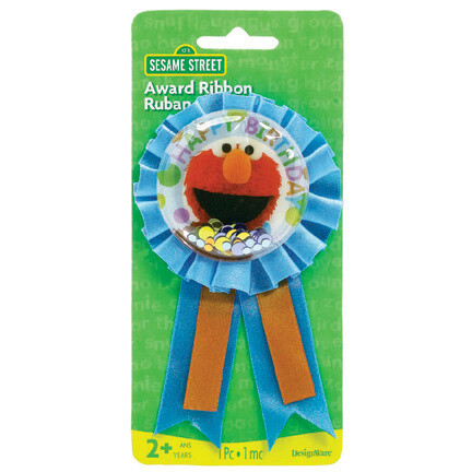 Award Ribbon -  Elmo Sesame Street
