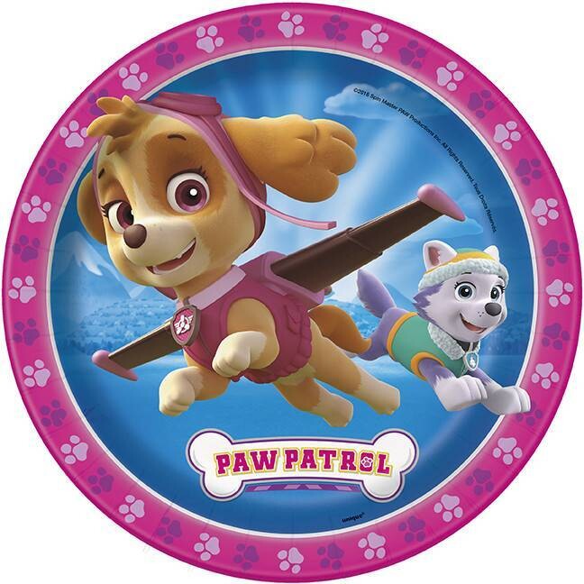 Luncheon Plates- Paw Patrol