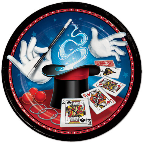 Luncheon Plates- Magic Party
