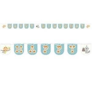Banner - Happi Woodland Blue