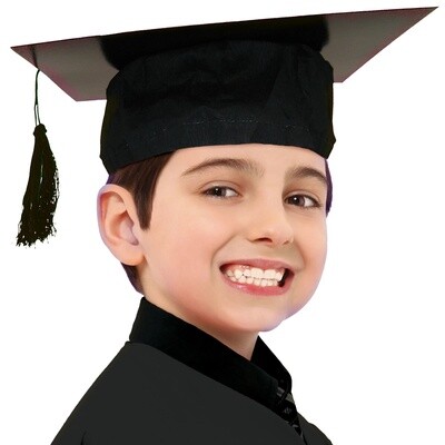 Black Graduation Cap - Paper