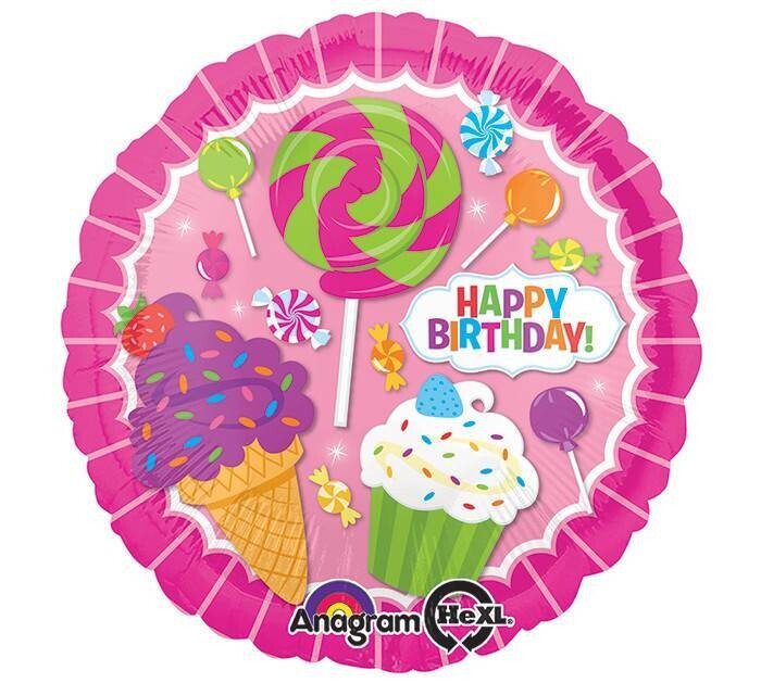 Foil Balloon - Happy Birthday Sweet 18&quot;