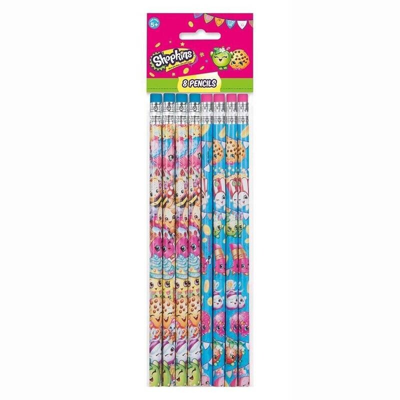 Shopkins Pencils 8pk