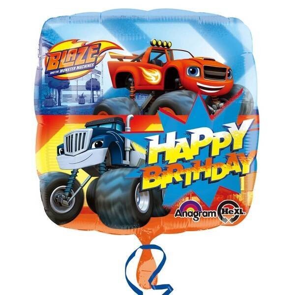 Foil Balloon-Blaze Happy Birthday