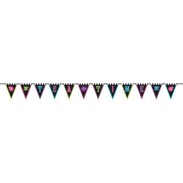 Fabric Banner - Mad Tea Party-10ft