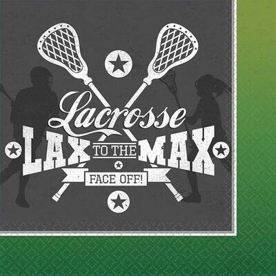 Napkins - LN - Lacrosse - 16pc