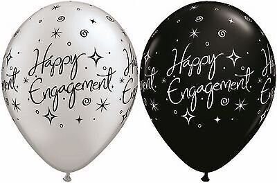 Latex Balloons - Engagement Elegant Sparkles - 11&quot;