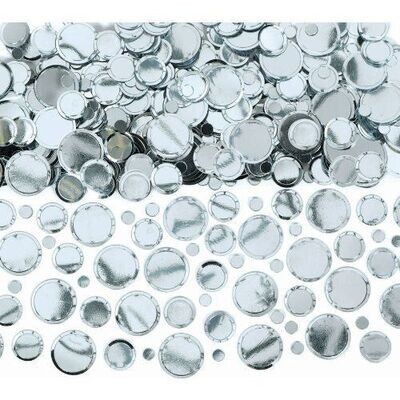 Confetti - Silver Dots - 2.5oz