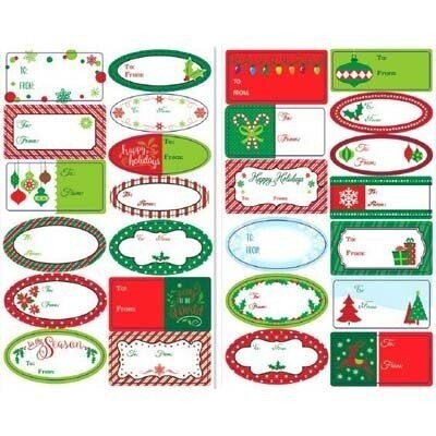 Gift Labels - Christmas-Over 150 Stickers