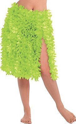 Hula Skirt - Lime Green