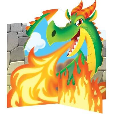 Centerpiece - Dragon Party-9&#39;&#39;x9&#39;&#39;