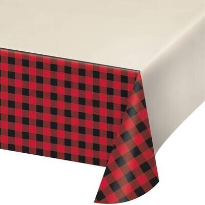 Tablecover - Buffalo Plaid-54&#39;&#39;x102&#39;&#39;-Plastic