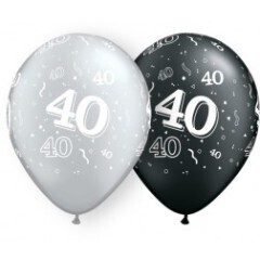 Latex Balloon-40 A Round Assortment-11"