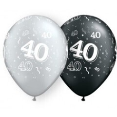 Latex Balloon-40 A Round Assortment-11&quot;