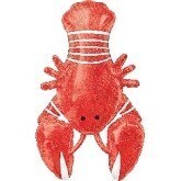 Foil Balloon-Supershape-Realistic Lobster