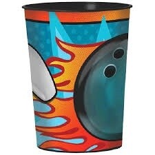 Plastic Cups - Bowling 16oz