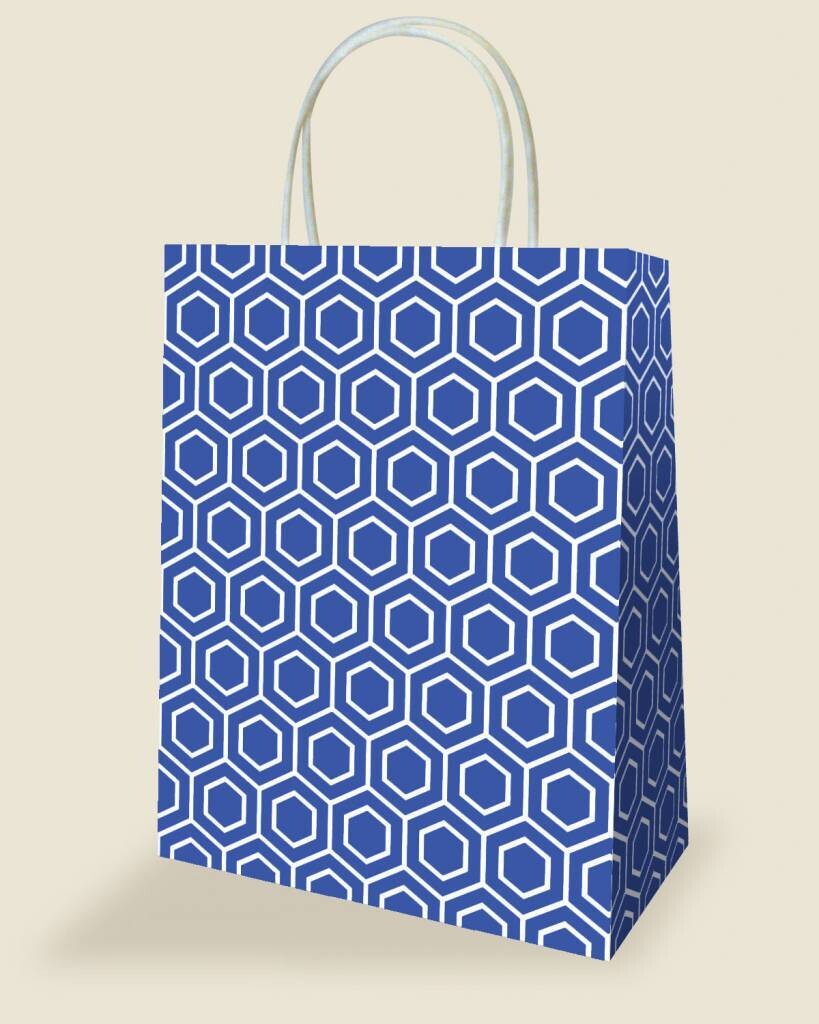 Gift Bag-Hexagon 10pk
