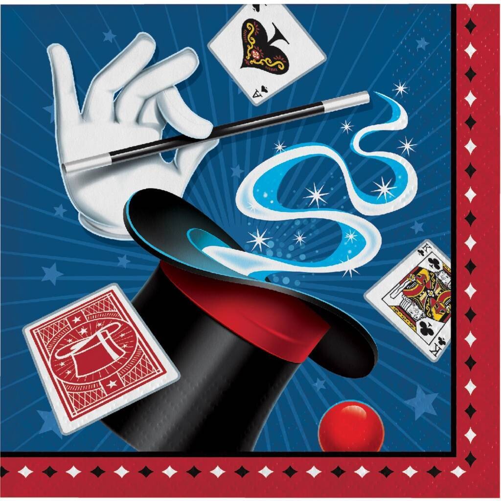 Napkins Bev - Magic Party