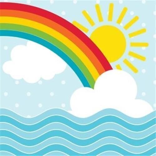 Beverage Napkins- Noah&#39;s Ark- 16pk-2ply