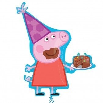 Foil Balloon-Supershape-Peppa Pig Foil Balloon-Supershape-Peppa Pig
