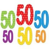 Birthday - Cutouts-50-6&#39;&#39;~11.5&#39;&#39;-6pk