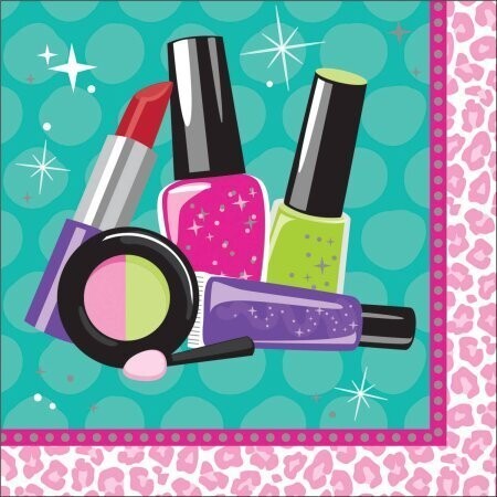 Bevrage Napkins - Sparkle Spa Party - Final Sale