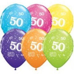 Latex Balloon-50 A Round Assortment-11&quot;