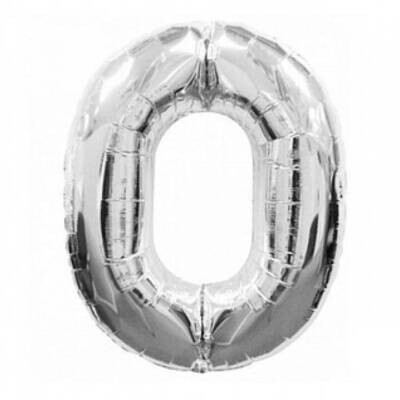 Foil Balloon - Silver #0 - 34&quot;