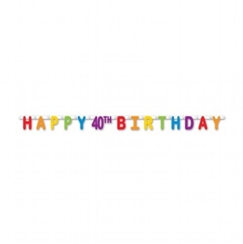 Happy Birthday Streamer - 40th