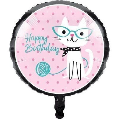Foil Balloon - Purr - Fect Party