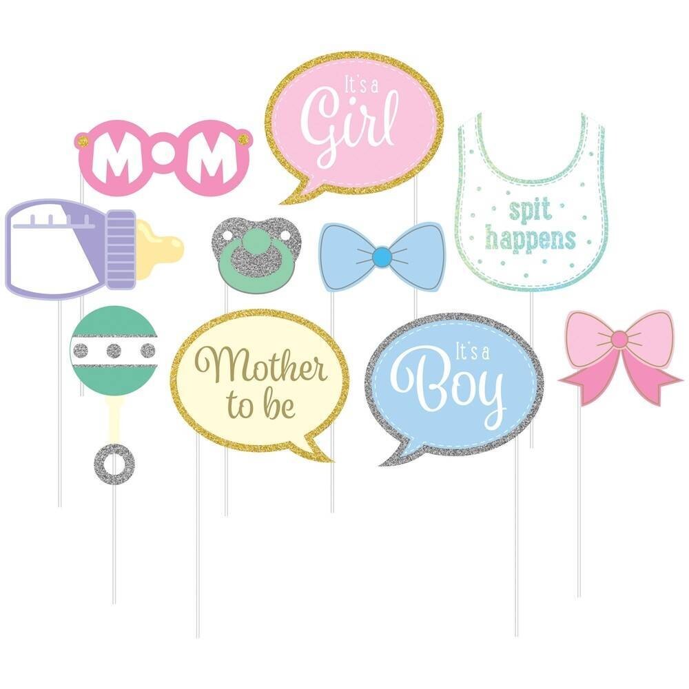 Photo Props - Baby Shower- 10pk