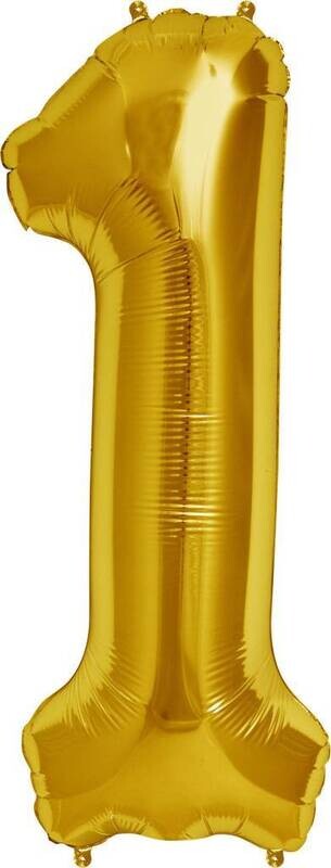 Foil Balloon - Gold #1 - 34&quot;