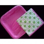 Napkin - LN - Fresh Hues Kiwi - 16pc (Discontinued/Final Sale)