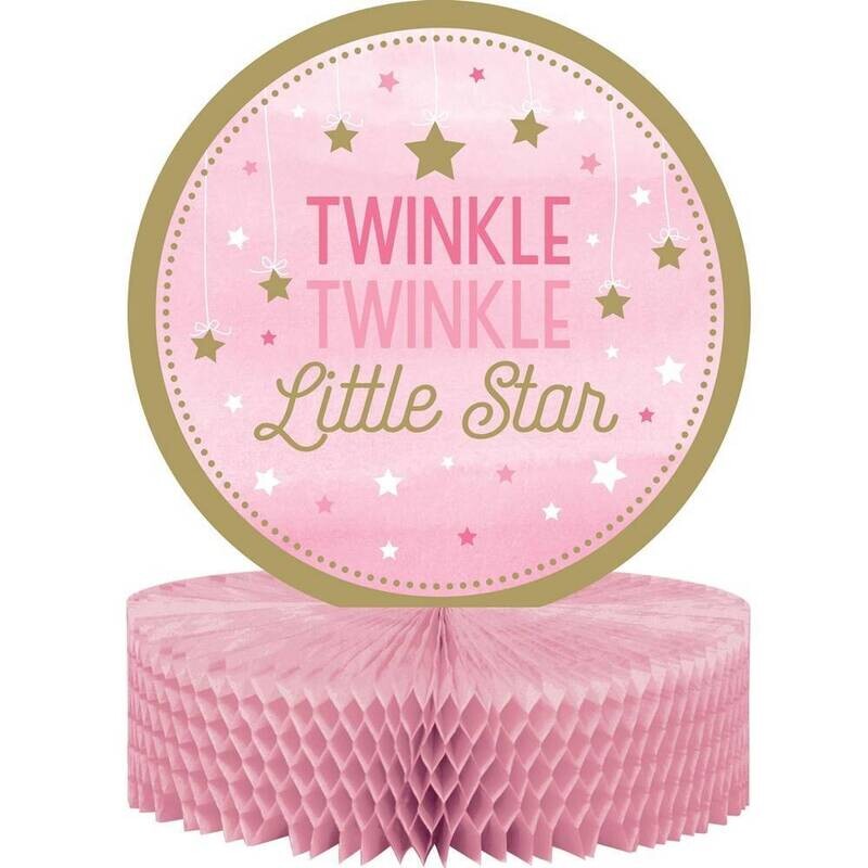 Centerpiece - Twinkle Little Star Pink