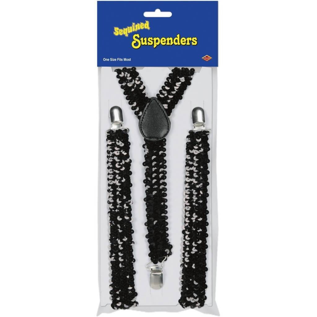 Sequined Suspenders