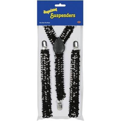 Sequined Suspenders