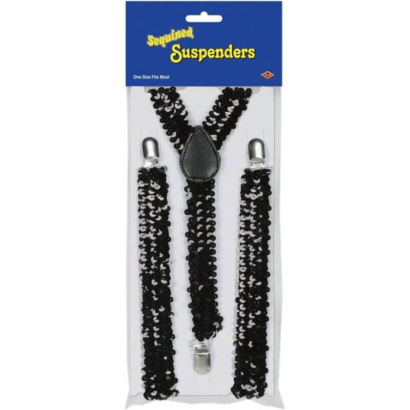 Sequined Suspenders