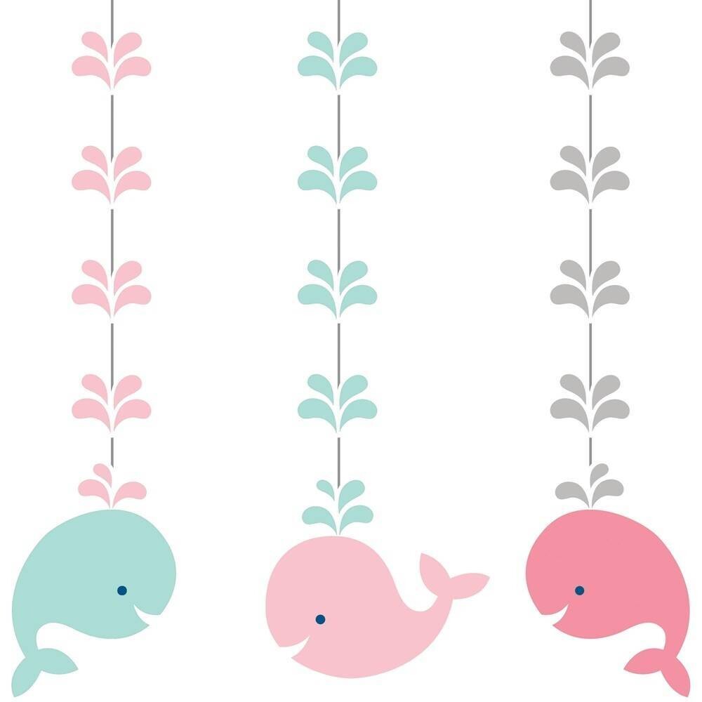 Hanging Cutouts - Lil Spout Pink
